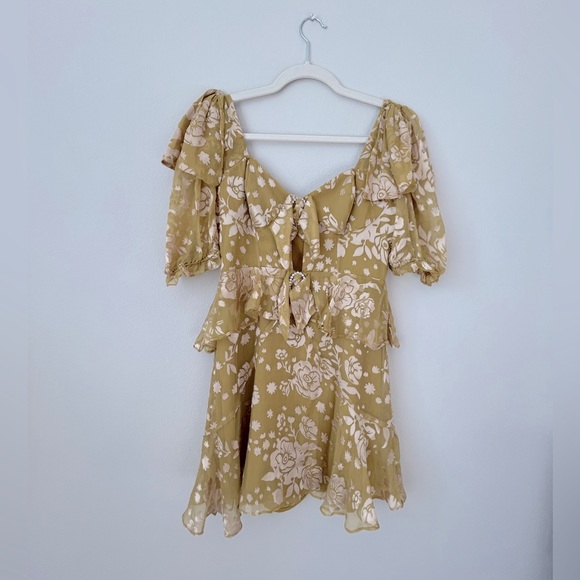 NWT For Love & Lemons Cosmo Mini Dress - Picture 6 of 12